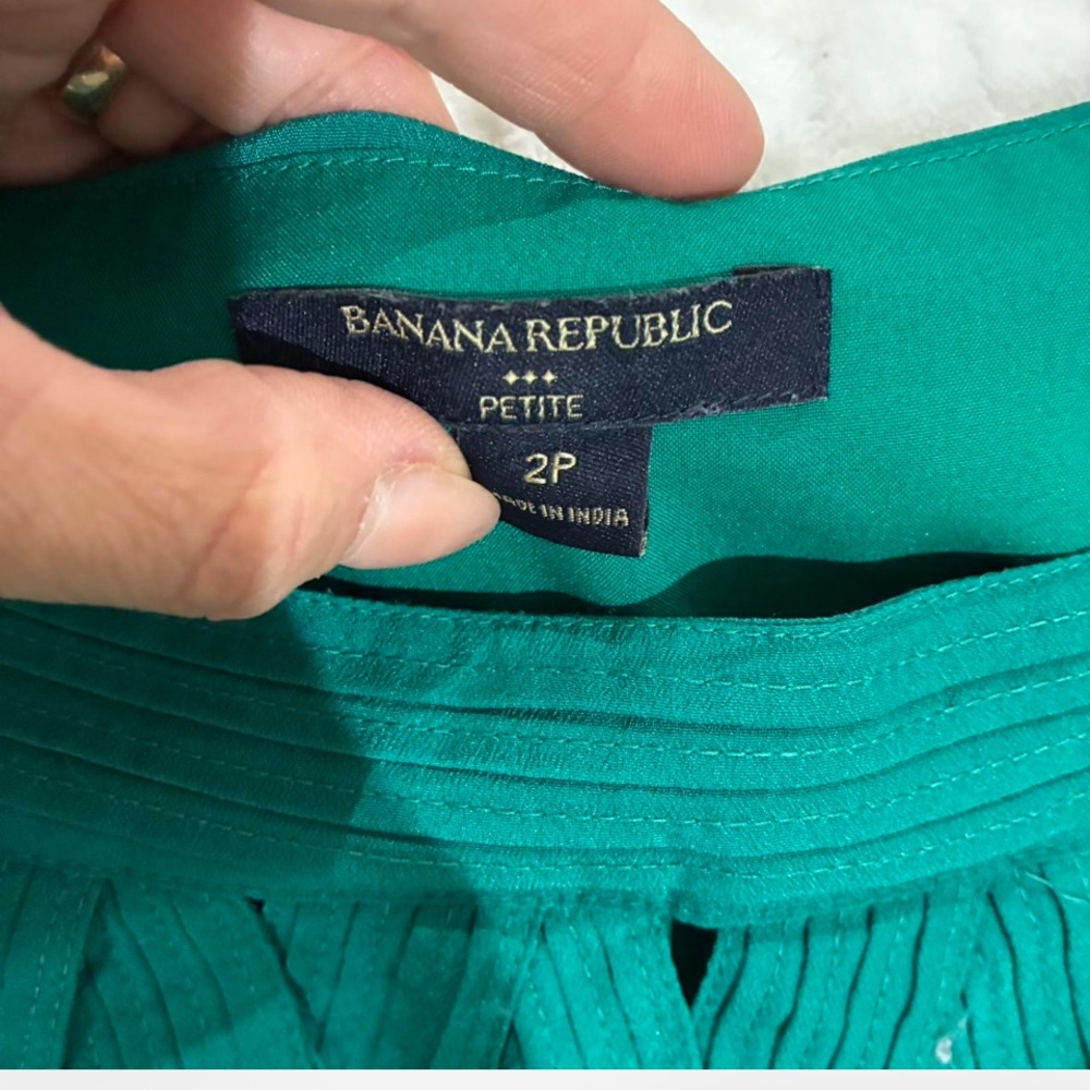 Banana Republic Teal Midi Dress - Picture 3 of 3